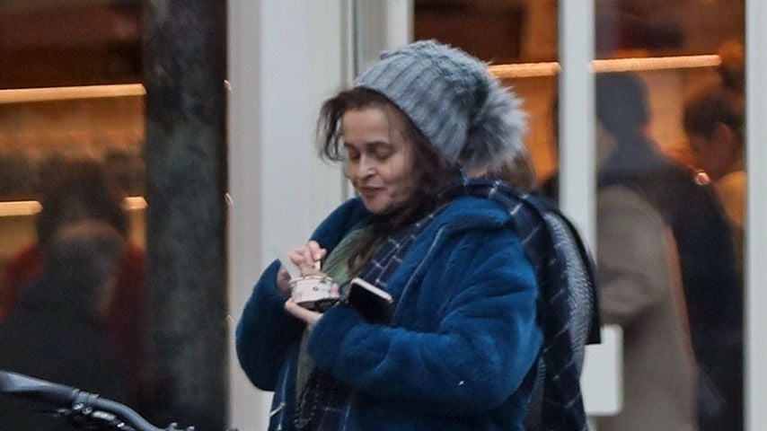 Helena Bonham Carter genießt seltenen Familienausflug