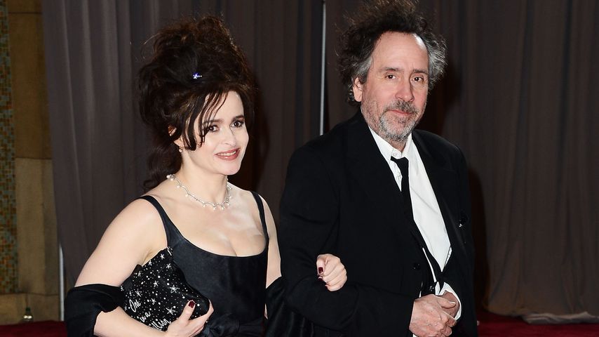 Helena Bonham Carter und Tim Burton, 2013 bei den Oscars