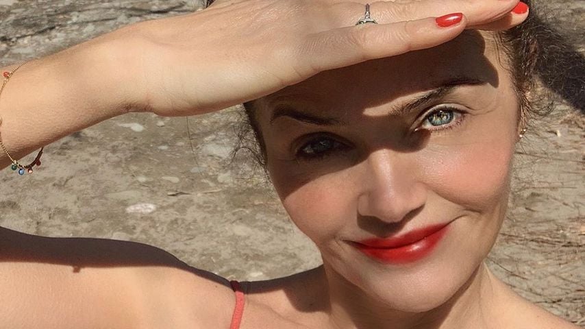 Helena Christensen im März 2020
