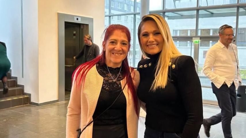 Helene Fischer neben einem Fan, November 2025