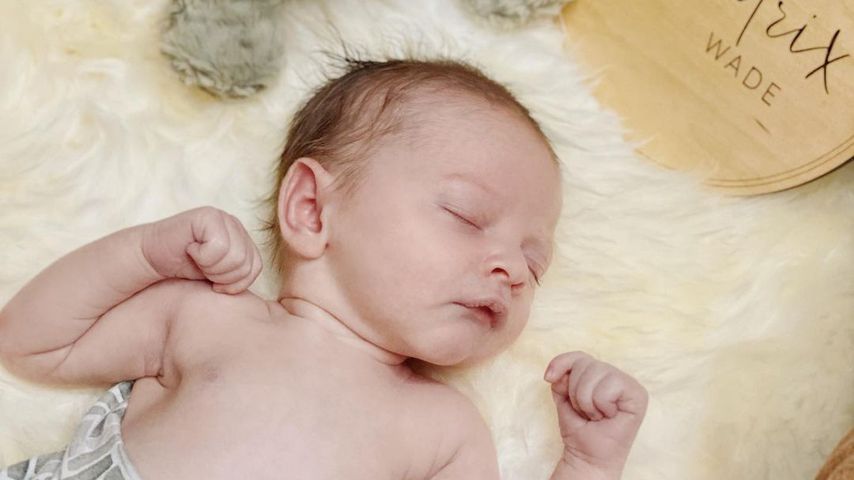 Hendrix Wade Sheaffer, Sohn von Sasha Pieterse
