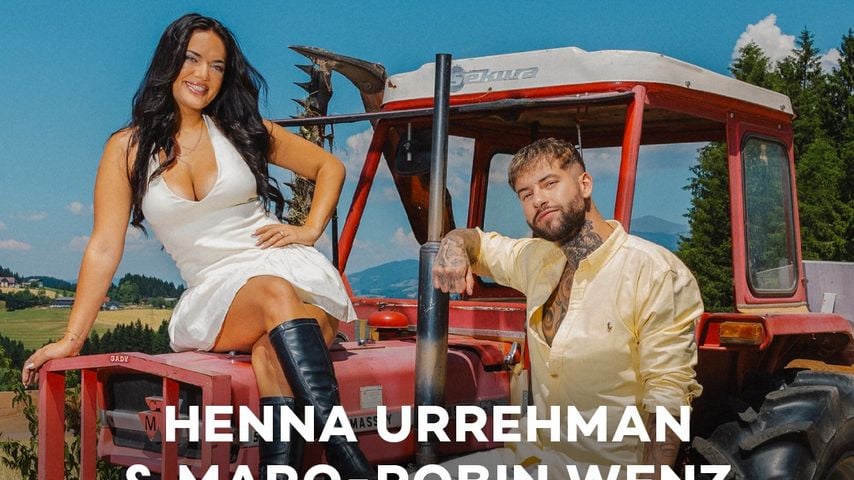 Henna Urrehman und Marc-Robin Wenz, Teilnehmer von "Forsthaus Rampensau"