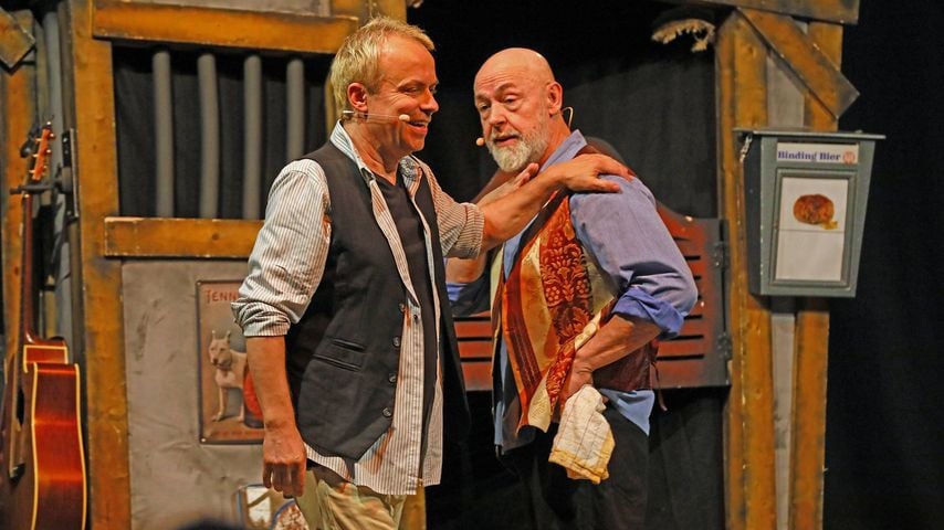 Komiker Henni Nachtsheim und Gerd Knebel, August 2017