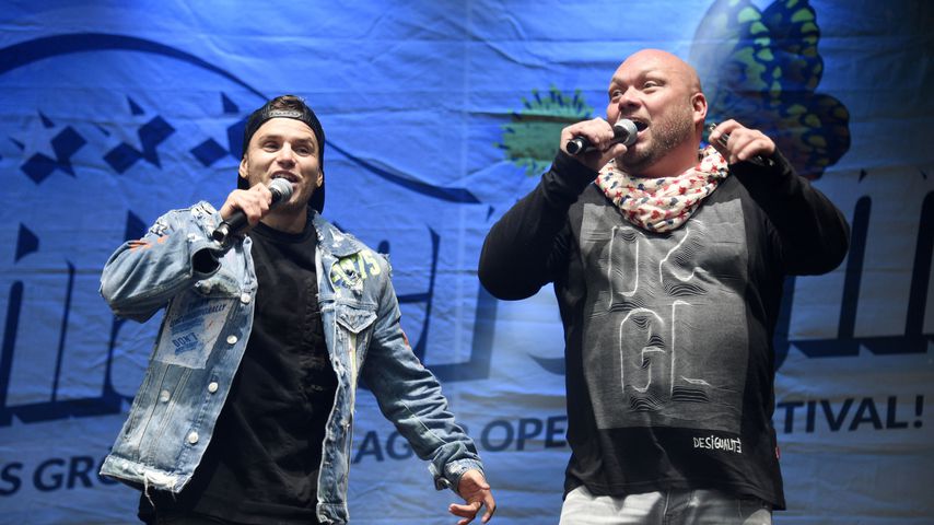Henning Merten und Buddy beim SchlagerOlymp, 2020