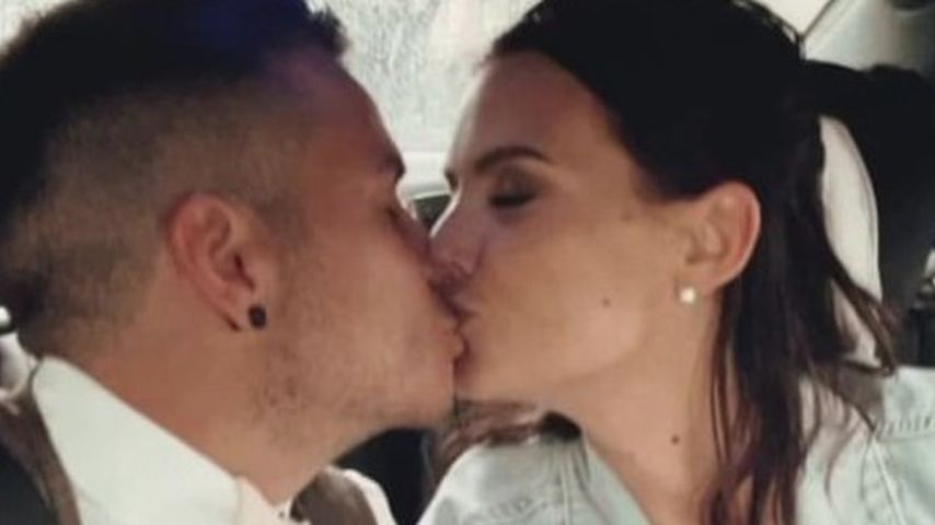 Henning und Denise Merten bei ihrer Hochzeit