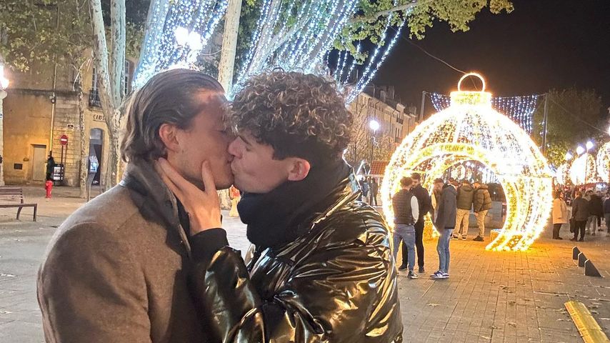 Henrik Stoltenberg und sein Freund Daniel