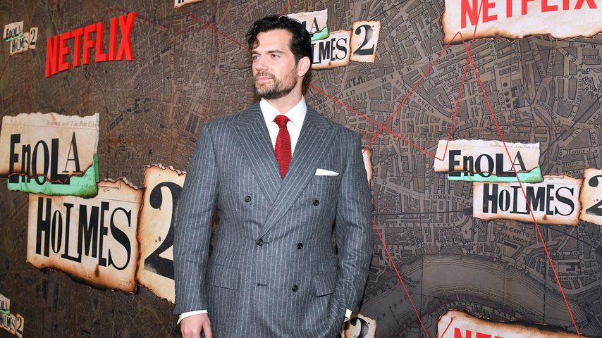 Henry Cavill bei der Premiere von "Enola Holmes 2" in New York City, Oktober 2022