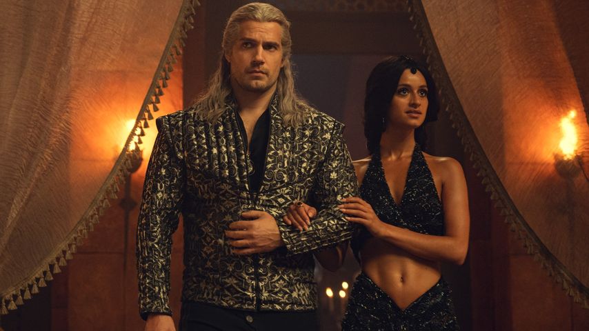 Henry Cavill und Anya Chalotra in der dritten Staffel "The Witcher"