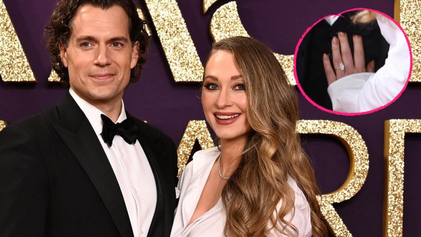 Henry Cavills Verlobte Natalie zeigt stolz ihren Diamantring