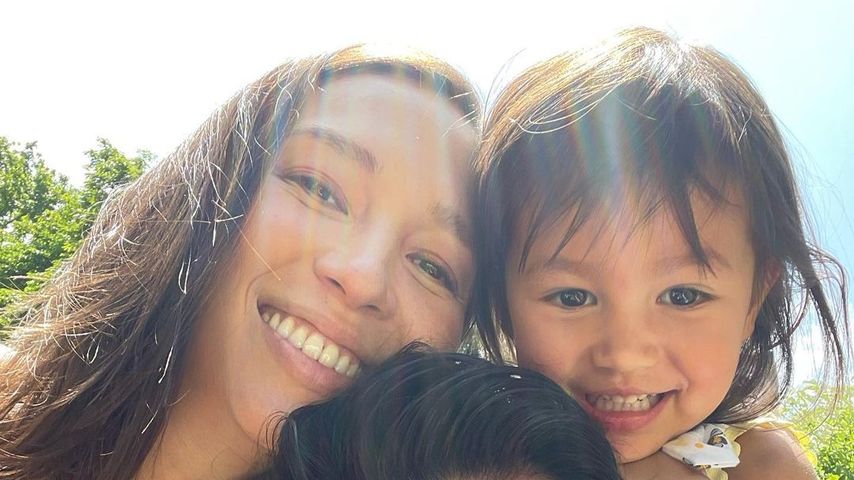 Henry Golding mit seiner Frau Liv und Tochter Florence Lyla