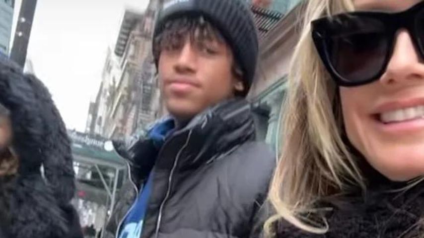 Henry und Heidi Klum in New York City
