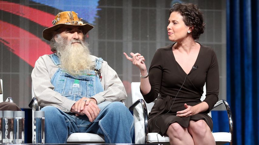 Herbert "Cowboy" Coward und Sarah Helman im Juli 2014