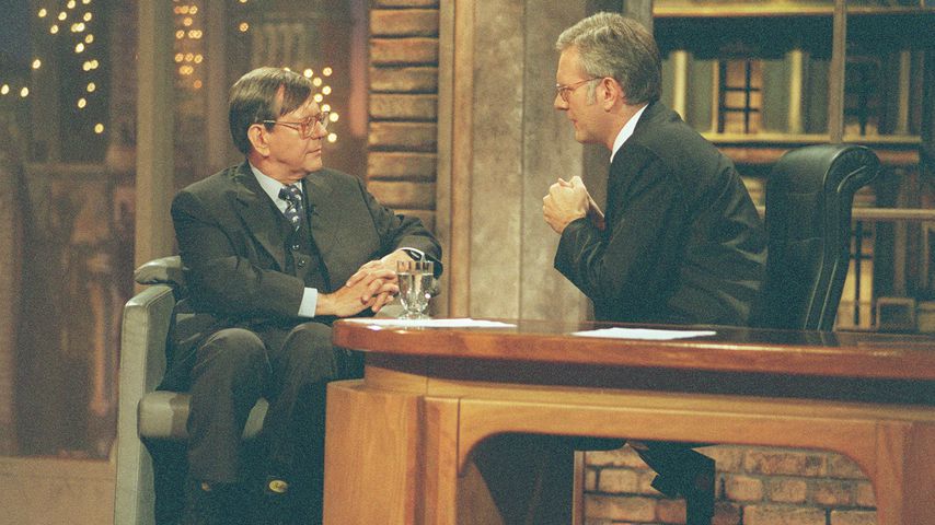 Herbert Feuerstein und Harald Schmidt in "Die Harald Schmidt Show"