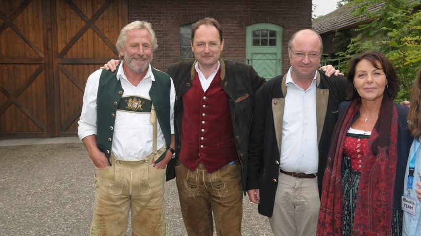 Hermann Giefer, Bernhard Ulrich, Heinrich Stadler und Brigitte Walbrun, in Lansing 2010
