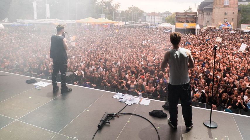 He/Ro beim Schlossgrabenfest in Darmstadt