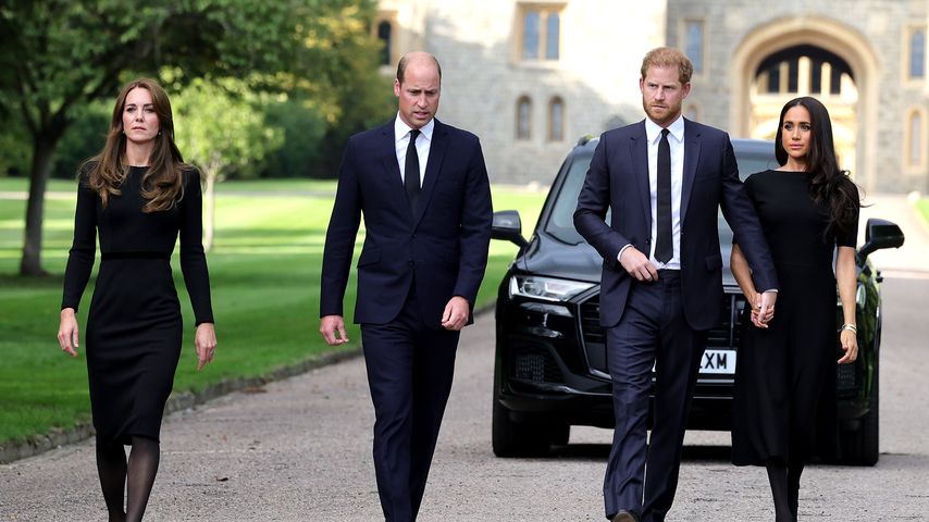 Prinzessin Kate, Prinz William, Prinz Harry und Herzogin Meghan