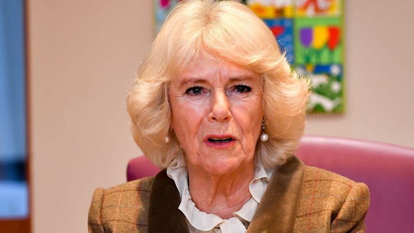 Herzogin Camilla bei einem Hospiz-Besuch im Januar 2020