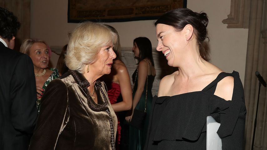 Herzogin Camilla und Olivia Williams bei der Verleihung des Man Booker Prize, 2017