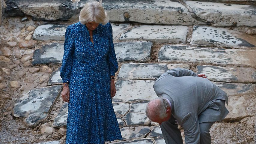 Herzogin Camilla und Prinz Charles in Jordanien