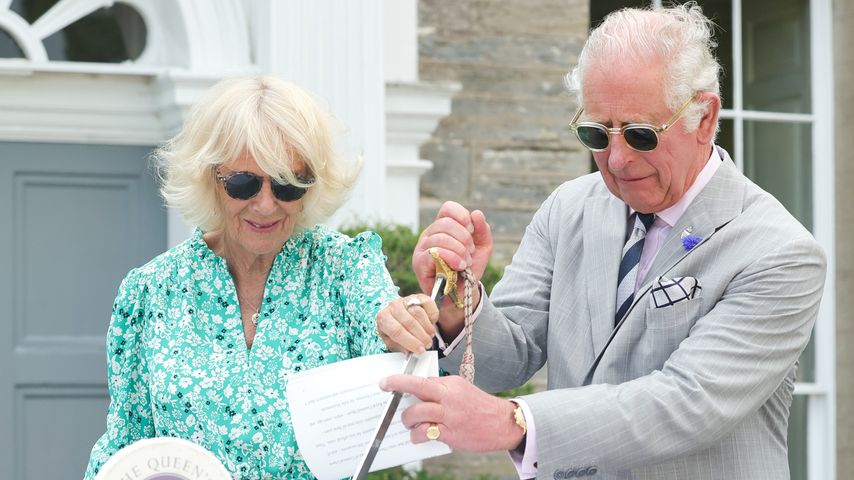 Herzogin Camilla und Prinz Charles in Cornwall, Juli 2022