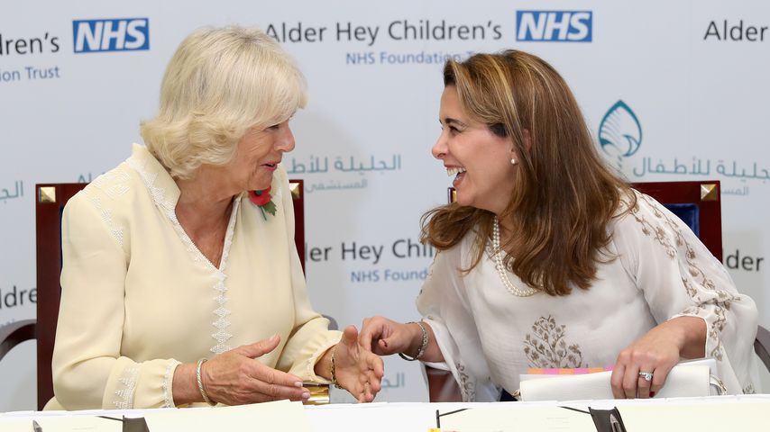 Herzogin Camilla und Prinzessin Haya, November 2016