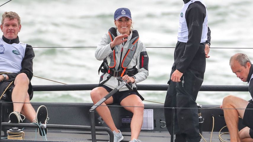Herzogin Kate bei der "King's Cup"-Regatta