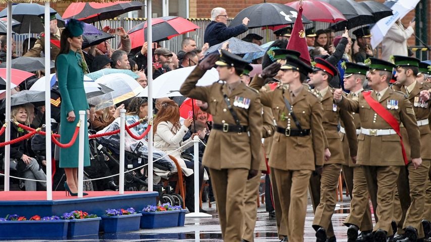 Herzogin Kate bei der Militärsparade zum St. Patrick's Day