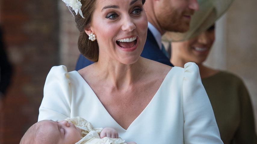 Herzogin Kate und Prinz Louis