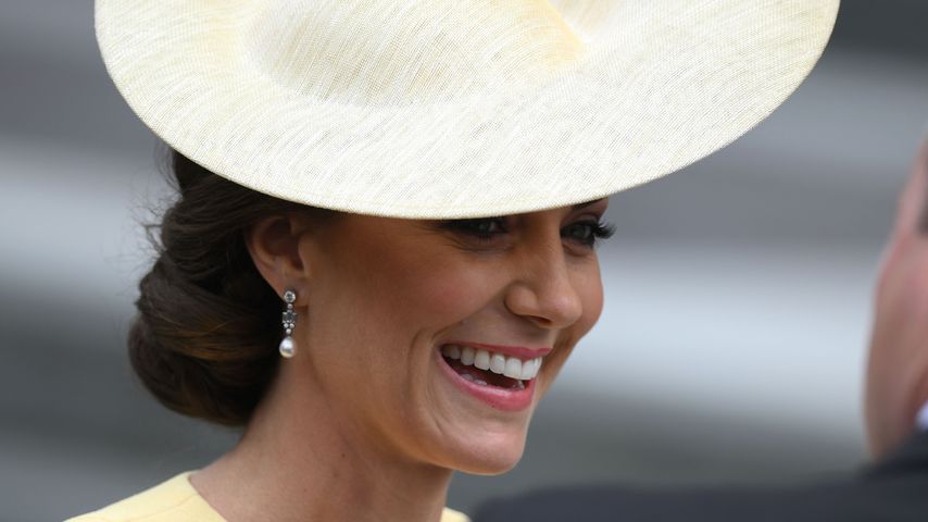 Herzogin Kate beim Gottesdienst zu Ehren der Queen, Juni 2022