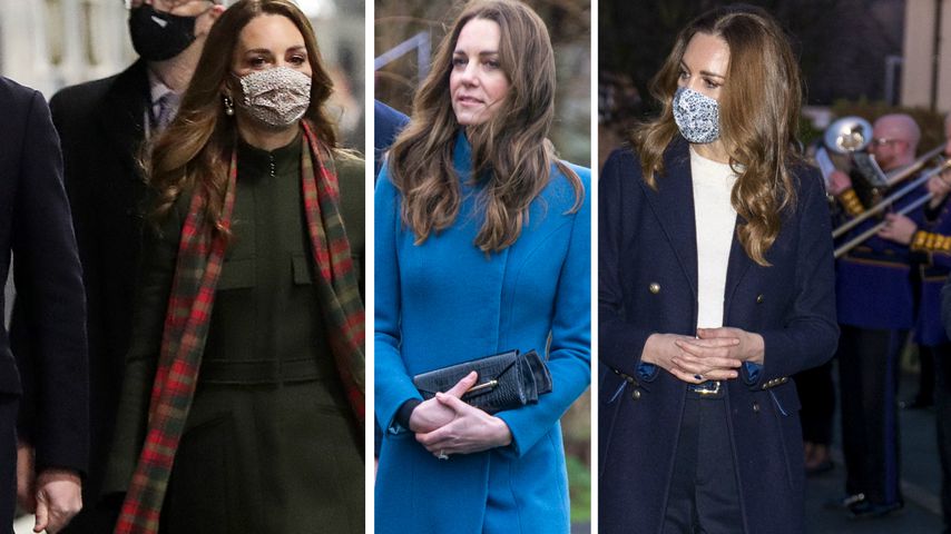 Herzogin Kate auf Royal-Tour: Fünf Outfits in 48 Stunden!