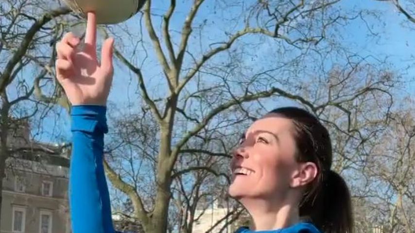 Neue Aufgabe: Hier spielt Herzogin Kate in Jogginghose Rugby