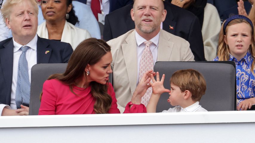 Kleiner Rabauke: Hier ärgert Louis seine Mama Herzogin Kate