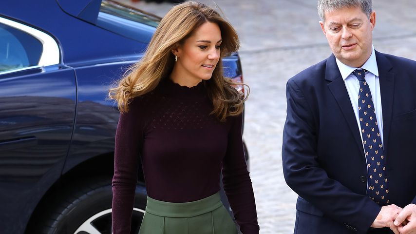 Herzogin Kate bei einem Besuch des Natural History Museum in London