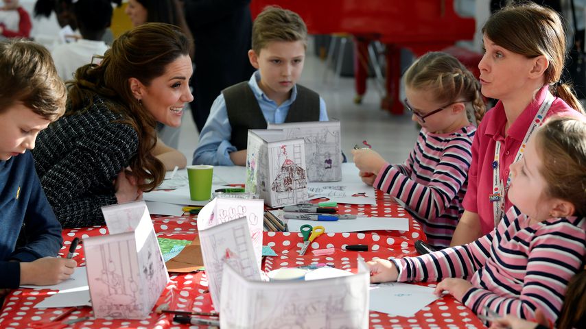 Herzogin Kate beim Besuch des Evelina Children's Hospitals in London im Januar 2020