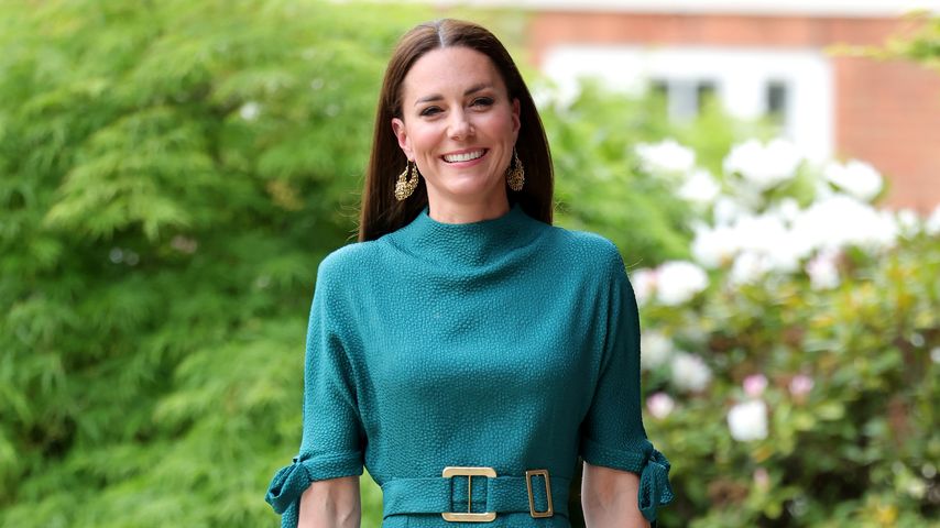 Bei Preisverleihung: Herzogin Kate bezaubert in grünem Kleid