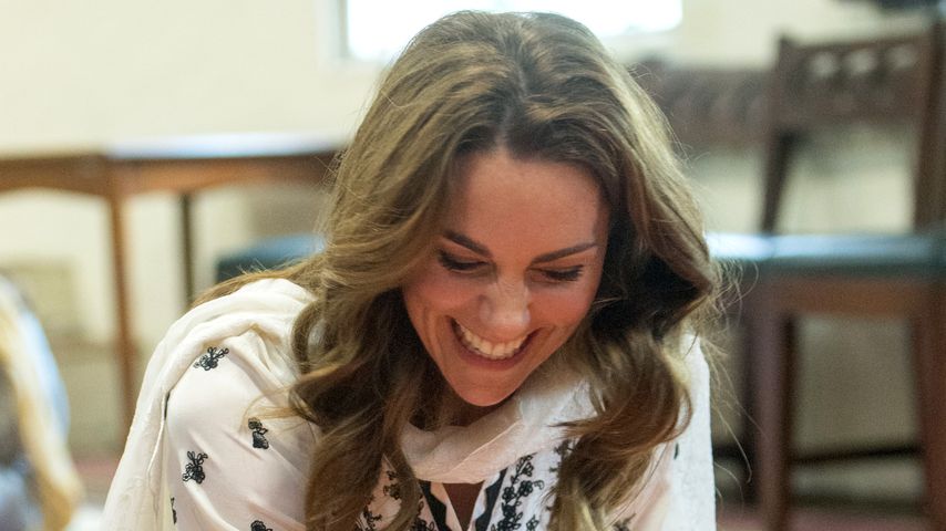 Herzogin Kate beim Besuch eines SOS-Kinderdorfes in Lahore