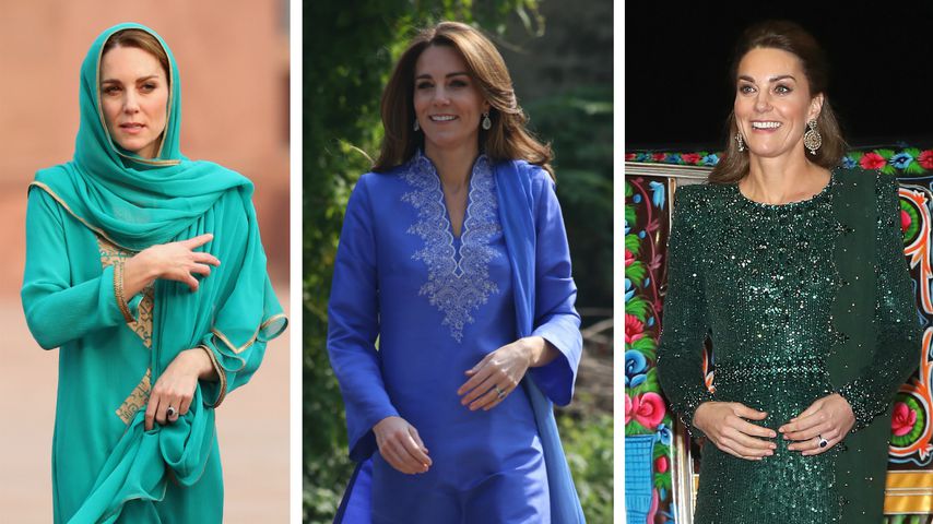 Das waren Kates schönste Looks auf der Pakistan-Reise!