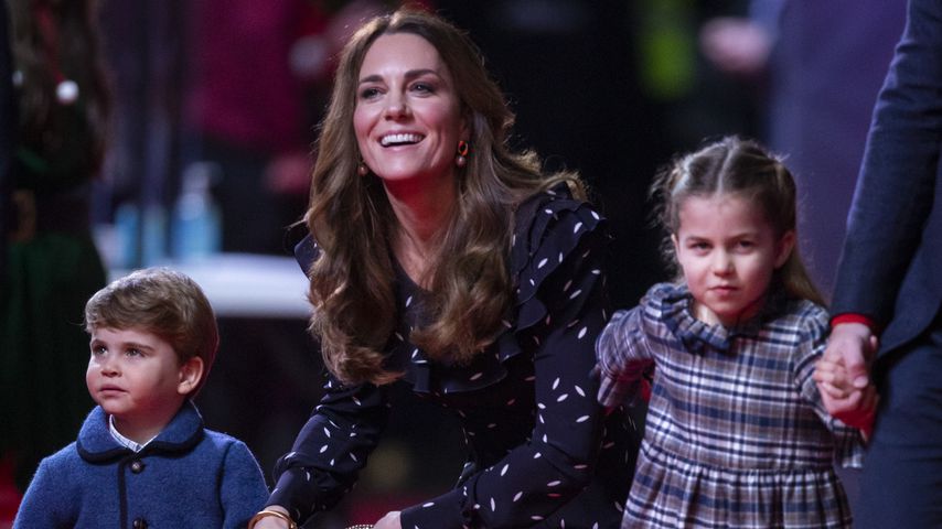Herzogin Kate mit ihren Kids