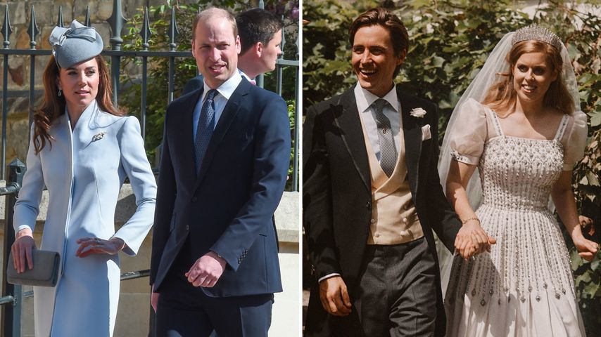 Fehlten William und Kate auf Prinzessin Beatrice' Hochzeit?
