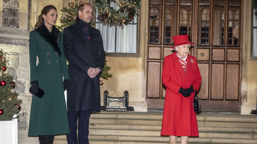 Herzogin Kate, Prinz William und die Queen in Windsor im Dezember 2020