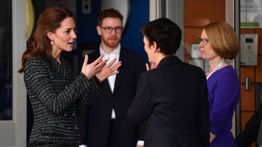 Herzogin Kate bei ihrem Besuch im Evelina London Childrens Hospital