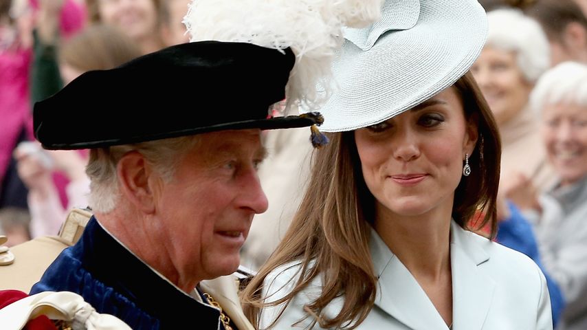 König Charles und Herzogin Kate im Juni 2016