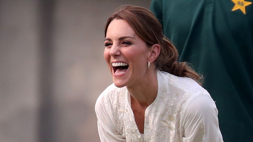 Sportlich! Herzogin Kate stellt Cricket-Talent unter Beweis