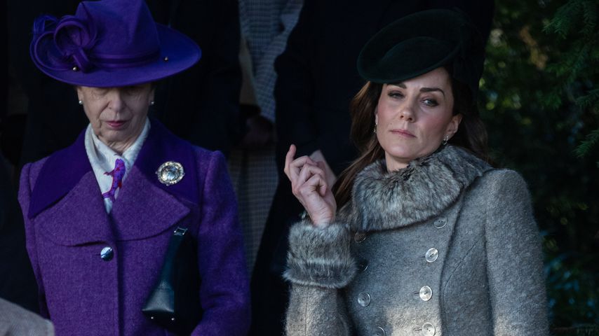 Prinzessin Anne und Herzogin Kate, Dezember 2019