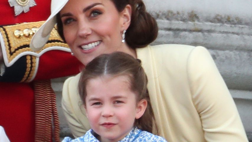 Herzogin Kate und Prinzessin Charlotte beim Trooping The Colour, 2019