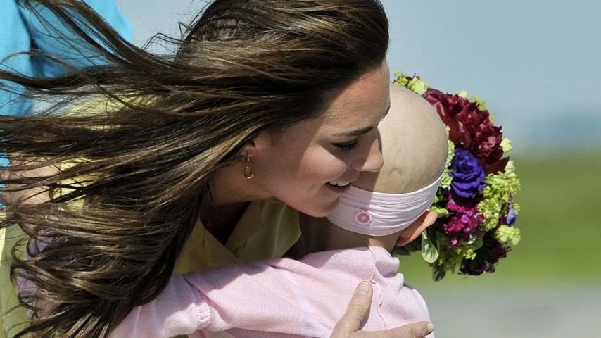 Herzogin Kate: So schön war sie im Spitzen-Kleid