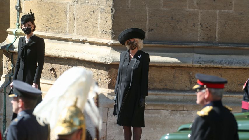 Herzogin Kate und Herzogin Camilla bei Prinz Philips Trauerfeier