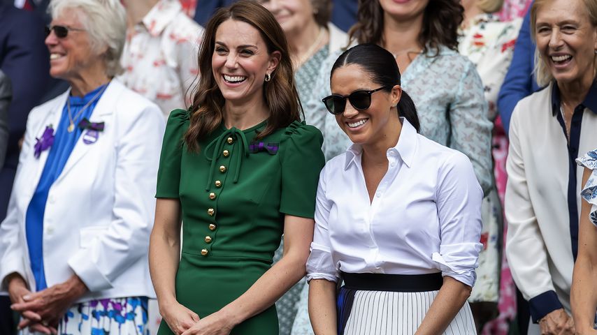 Herzogin Kate und Herzogin Meghan bei den Wimbledon Championships 2019