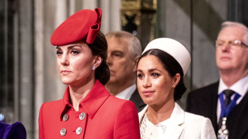 Herzogin Kate und Herzogin Meghan im März 2019