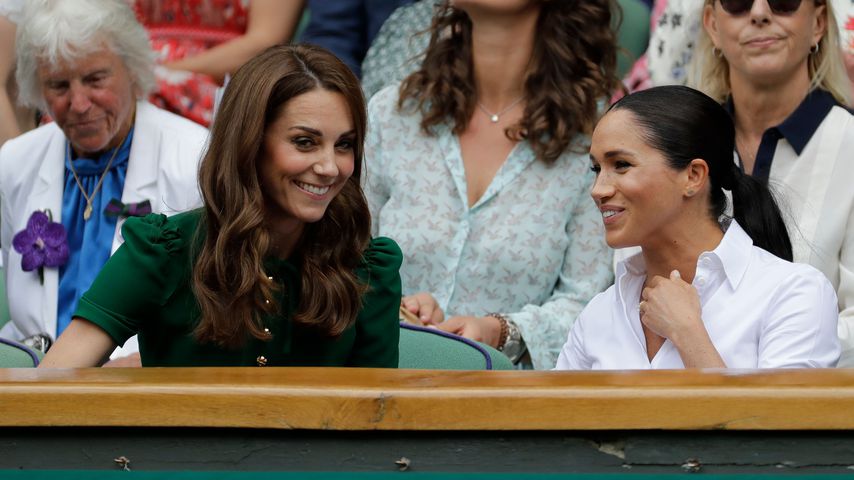 Herzogin Kate und Herzogin Meghan bei den Wimbledon Championships 2019